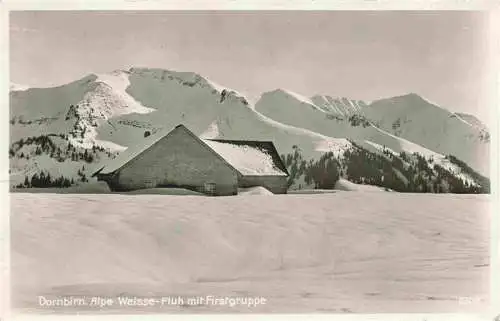 AK / Ansichtskarte 73982410 Dornbirn_Vorarlberg_AT Alpe Weisse Fluh mit Firstgruppe