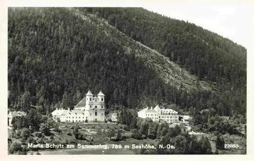 AK / Ansichtskarte 73982436 Semmering_Niederoesterreich Wallfahrtskirche Maria Schutz