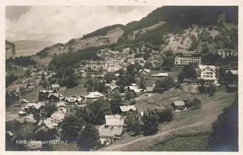 AK / Ansichtskarte  Wengen__BE Panorama