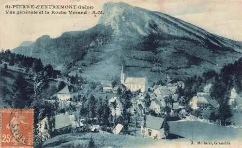 AK / Ansichtskarte  St-Pierre-d_Entremont_38_Isere Vue générale et la Roche Verand