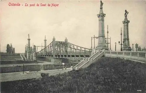 AK / Ansichtskarte 73982783 OSTENDE_Oostende_West-Vlaanderen_Belgie Le Pont de Smet de Nayer