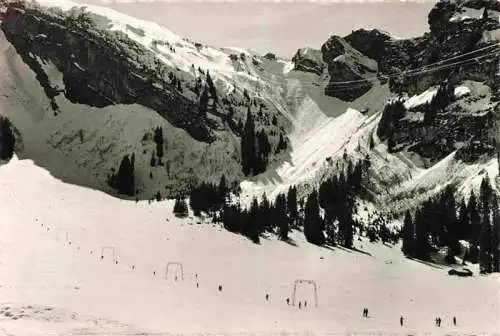 AK / Ansichtskarte  Engelberg__OW Skilift Gerschnialp Wintersportplatz Alpen