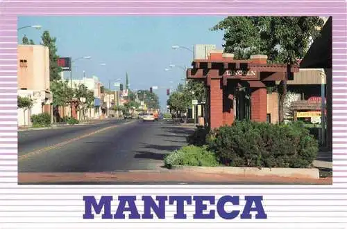 AK / Ansichtskarte 73982894 Manteca_California_USA Main street