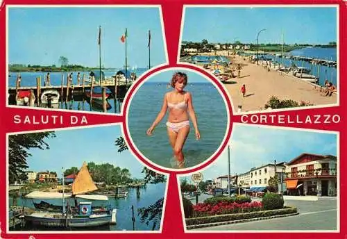 AK / Ansichtskarte 73982914 Cortellazzo_Lido_di_Jesolo_IT Hafen Promenade Ortspartie