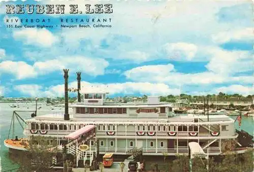 AK / Ansichtskarte 73982918 Newport_Beach_California_USA Reuben E. Lee Riverboat Restaurant