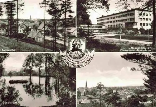 AK / Ansichtskarte 73982950 Elbingerode_Harz Teilansicht Neuvandsburg Diakonissen-Mutterhaus Gondelteich