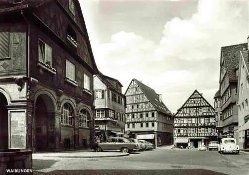 AK / Ansichtskarte 73982997 Waiblingen_Rems Altstadt Fachwerkhaeuser