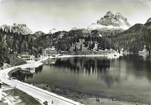 AK / Ansichtskarte 73983001 Lago_di_Misurina_Auronzo_di_Cadore_Veneto_IT Panorama Tre Cime di Lavaredo Dolomiti