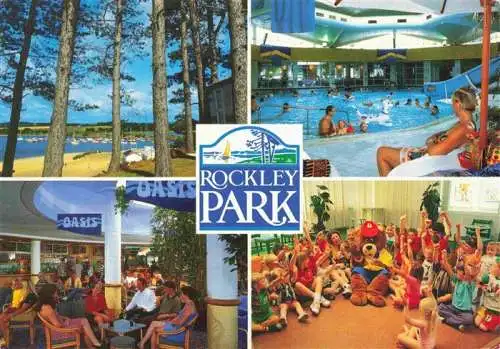 AK / Ansichtskarte 73983130 Dorset__UK Rockley Park Gastraum Hallenbad Spielzimmer