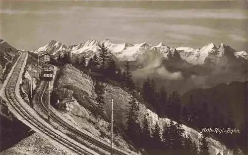 AK / Ansichtskarte  Rigi_Staffel_SZ Partie der Arth Rigi Bahn