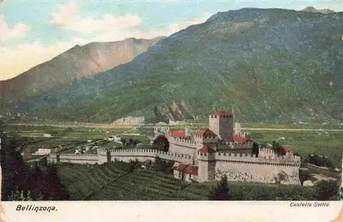 AK / Ansichtskarte  BELLINZONA_TI Castello Svitto