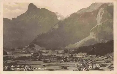 AK / Ansichtskarte  Kandersteg_BE mit Blick gegen die Gummi