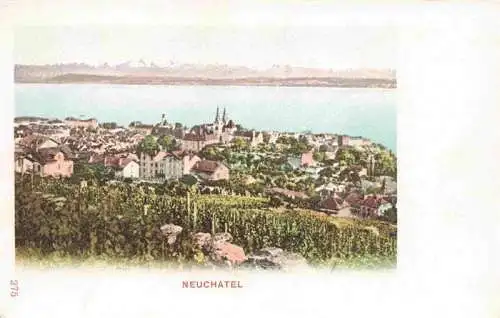 AK / Ansichtskarte  Neuchatel_NE Panorama