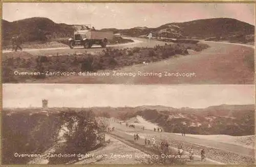 AK / Ansichtskarte 73983479 Overveen_ZANDVOORT-AAN-ZEE_Noord_Holland_NL De Nieuwe Zeeweg Richting Zandvoort