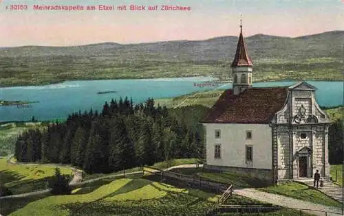 AK / Ansichtskarte  Zuerichsee_ZH Meinradskapelle am Etzel