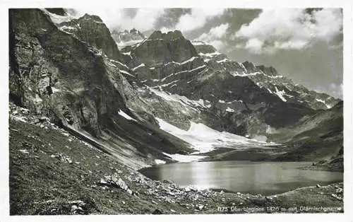 AK / Ansichtskarte  Oberblegisee_Luchsingen_GL mit Glaernischgruppe