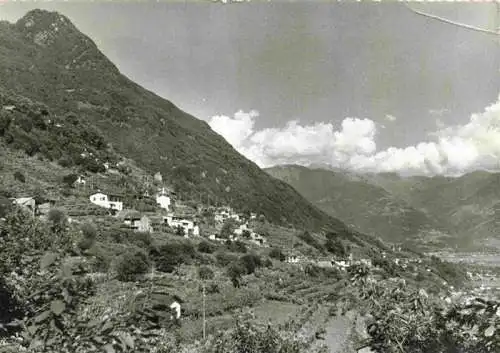 AK / Ansichtskarte  Agarone_Locarno_TI Panorama Ristorante della Posta