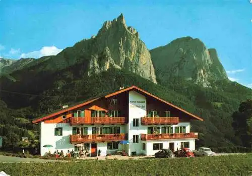 AK / Ansichtskarte 73983881 Kastelruth_Castelrotto_Salten_Schlern_Suedtirol_IT Pension Gasthof Valentinerhof St Valentin