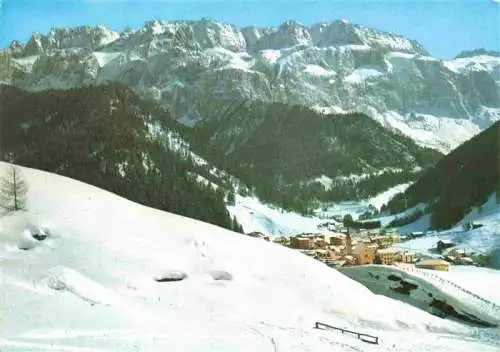 AK / Ansichtskarte 73983922 Wolkenstein_Groeden_Selva_Val_Gardena_Suedtirol_IT Panorama mit Sellagruppe