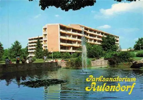 AK / Ansichtskarte 73984604 Aulendorf Parksanatorium Aulendorf Seepartie