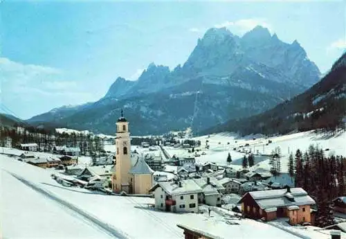 AK / Ansichtskarte 73984990 Sesto__Sexten_Pustertal_Suedtirol_IT Panorama mit Kirche