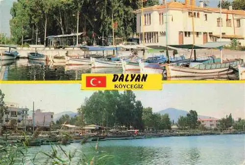 AK / Ansichtskarte 73985315 Dalyan_Mugla_Ortaca_TK Hafenpartie Panorama