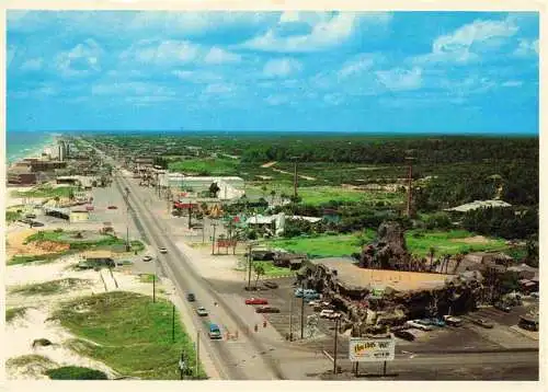 AK / Ansichtskarte 73985689 Panama_City_Beach_Florida_USA Aerial view of the beach looking west from the tower Alvins Magic Mountain Mall