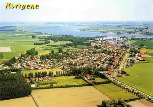 AK / Ansichtskarte 73985693 Kortgene_NL Fliegeraufnahme