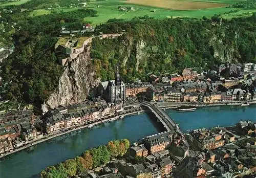 AK / Ansichtskarte 73985784 Dinant-sur_Meuse_Belgie Pont Eglise et Citadelle vue aérienne