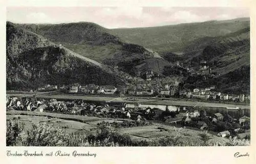 AK / Ansichtskarte 73985822 Traben-Trarbach_Mosel Panorama mit Ruine Grevenburg