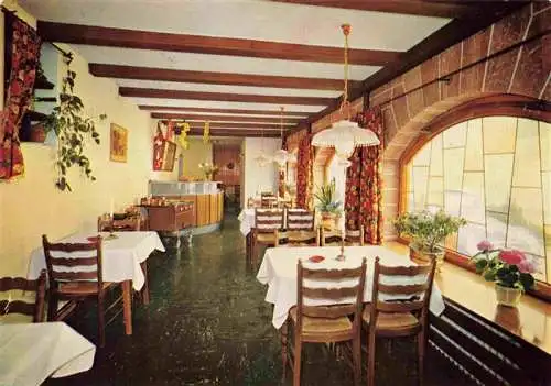 AK / Ansichtskarte 73985900 Schoenmuenzach_Baiersbronn Hotel Berghof Restaurant