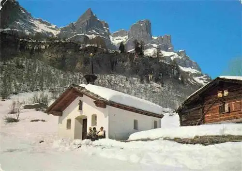 AK / Ansichtskarte  Leukerbad_Loueche-les-Bains_VS Kapelle Bircher Leeshoerner