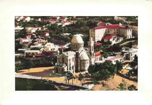 AK / Ansichtskarte 73986073 ALGER__Algerie Notre Dame d'Afrique Vue aerienne