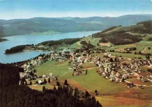 AK / Ansichtskarte 73986112 Schluchsee Panorama Hoehenluftkurort Wintersportplatz im Schwarzwald