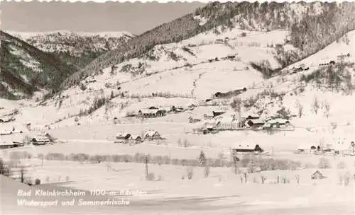 AK / Ansichtskarte 73986266 Bad_Kleinkirchheim_Kaernten_AT Wintersport und Sommerfrische