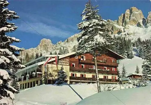 AK / Ansichtskarte 73986542 Karersee_Lago_di_Carezza_IT Berghotel Moseralm