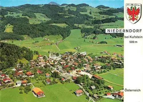 AK / Ansichtskarte 73986610 Niederndorf_Kufstein Fliegeraufnahme