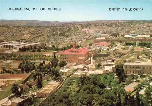 AK / Ansichtskarte 73986665 Jerusalem__Yerushalayim_Israel Mt of Olives