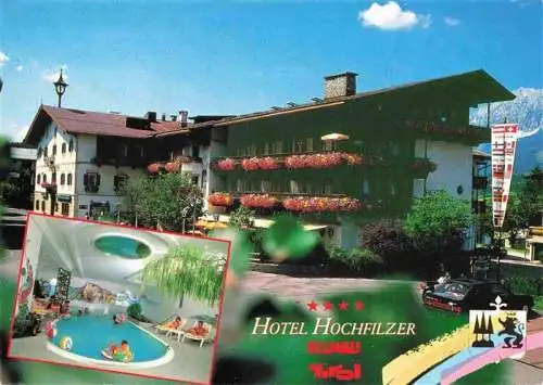 AK / Ansichtskarte 73986675 Ellmau_Elmau_Tirol_AT Familien Hotel Hochfelder Hallenbad