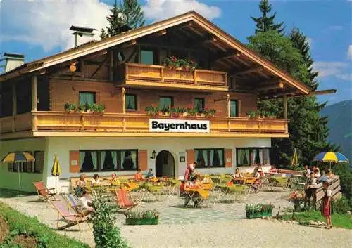 AK / Ansichtskarte 73986698 GARMISCH-PARTENKIRCHEN Berggasthof Bayernhaus