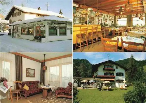 AK / Ansichtskarte 73986813 Reit_Winkl Sport-Klause und Gaestehaus Restaurant Garten