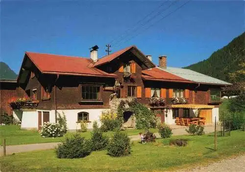 AK / Ansichtskarte 73986863 Hinterstein_Bad_Hindelang Gaestehaus Bergheimat