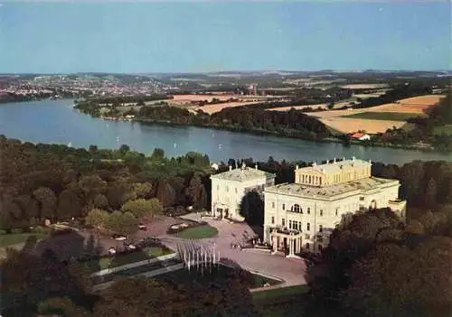 AK / Ansichtskarte 73986882 Essen__Ruhr Panorama Villa Huegel mit Baldeneysee