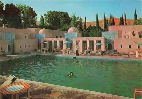 AK / Ansichtskarte 73986907 Ain-Sefra_Algerie Piscine de l'Hôtel Mekther