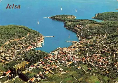 AK / Ansichtskarte 73986971 Jelsa_Croatia Fliegeraufnahme