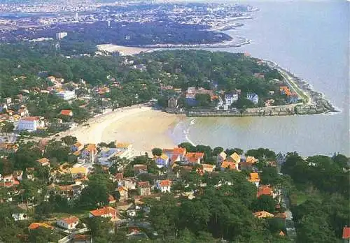 AK / Ansichtskarte  Saint-Palais-sur-Mer_17 La plage et la cote vers Royal Vue aerienne