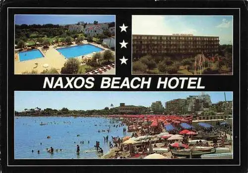 AK / Ansichtskarte 73986998 Naxos_Giardini_Sicilia_IT Naxos Beach Hotel Schwimmbad Strandpartie