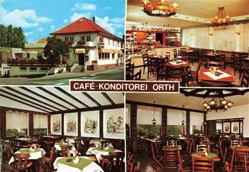 AK / Ansichtskarte 73987056 Zell_Odenwald Café Konditorei Orth Gastraum