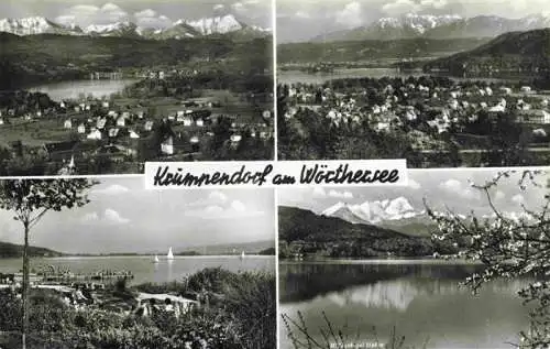 AK / Ansichtskarte 73987199 Krumpendorf_Woerthersee_AT Panorama Seepartien