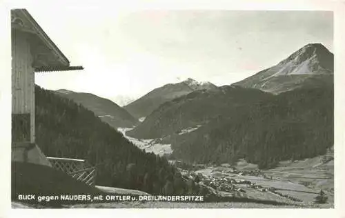 AK / Ansichtskarte 73987221 Nauders_Tirol_AT mit Oraler und Dreilaenderspitze